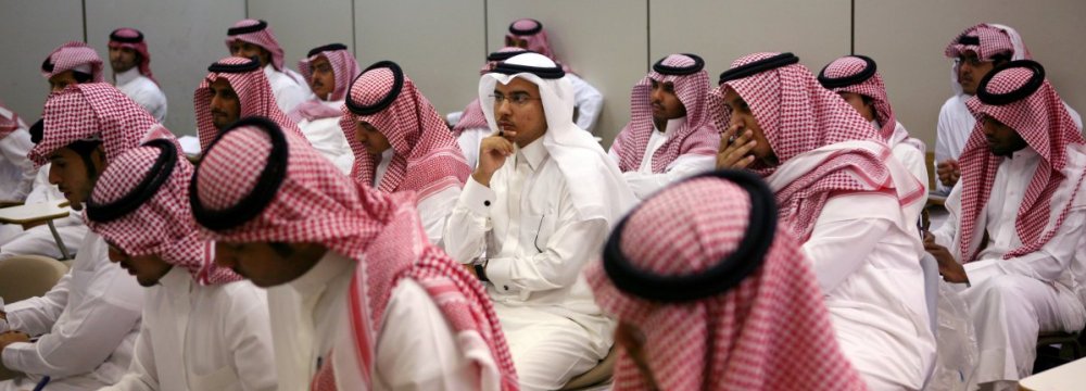 A quarter of all Saudis under 30 are unemployed. To absorb new job seekers, the kingdom would have to create almost three times as many opportunities for citizens as it did during the oil boom years of 2003-2013.