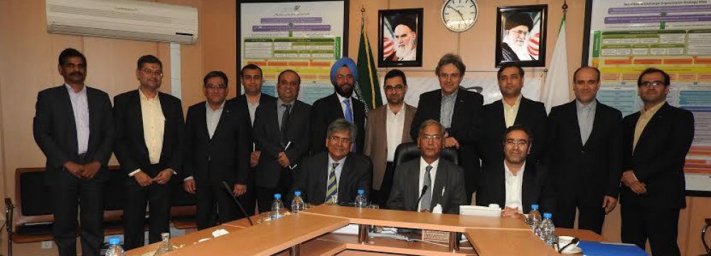 SEBI Execs Tour Iran Securities Markets 