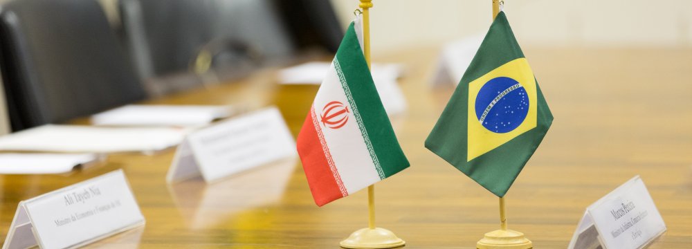 $5b Target for Iran-Brazil Trade