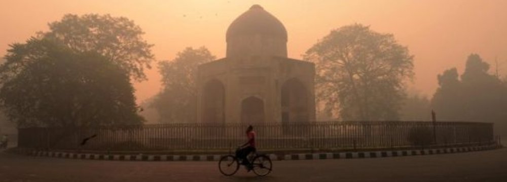 Diwali Fireworks Choke Delhi