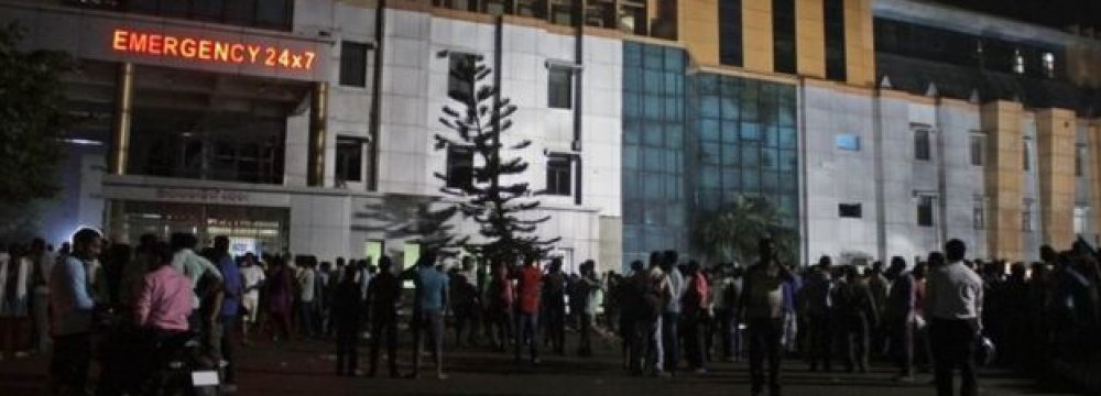 At Least 20 Die in India Hospital Fire