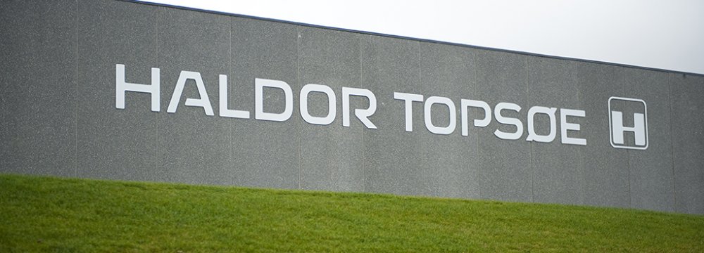 Denmark’s Haldor Topsoe Co. in Petrochem Talks