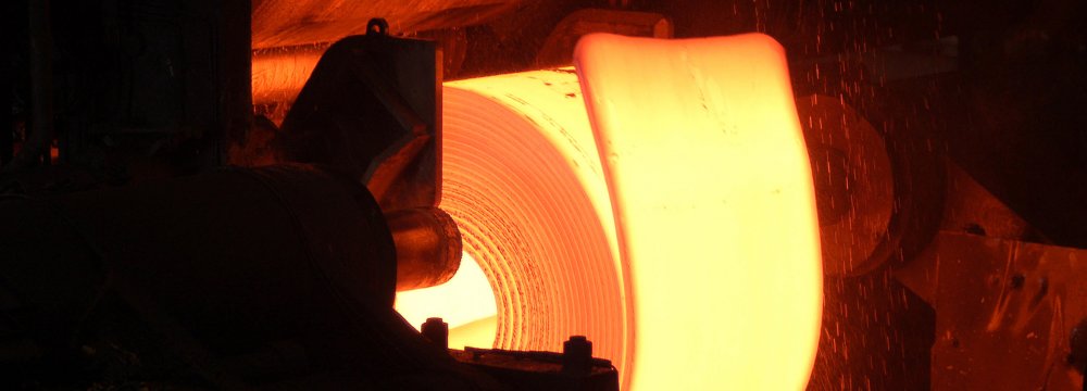 Iran’s steelmaking capacity currently stands at 31 million tons per annum.