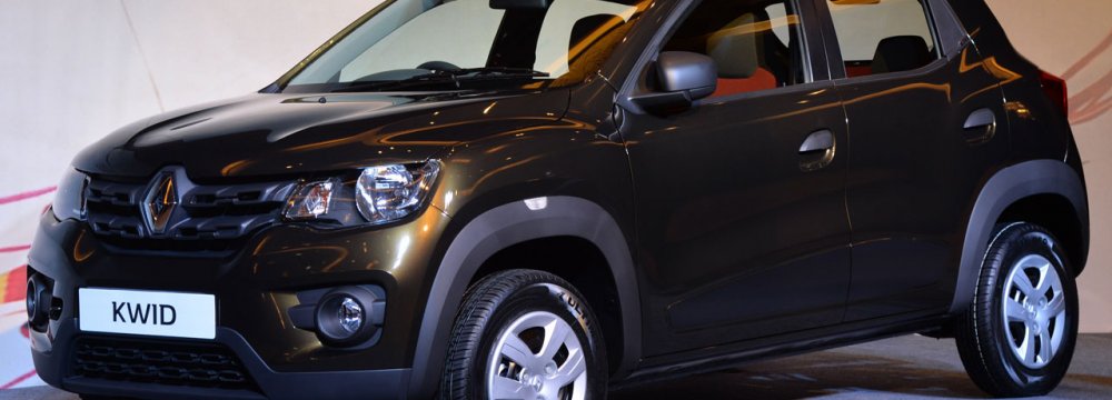 Renault to Sell  Kwid at $8,800  in Iran