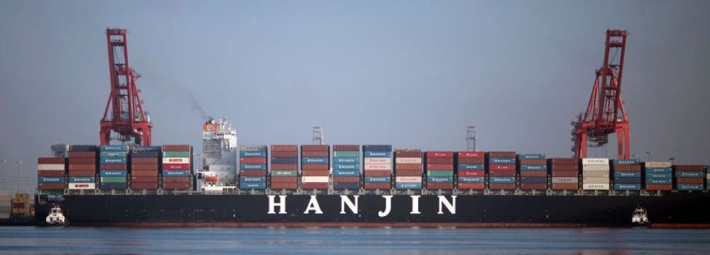 Hanjin Shipping Gets Five Bids