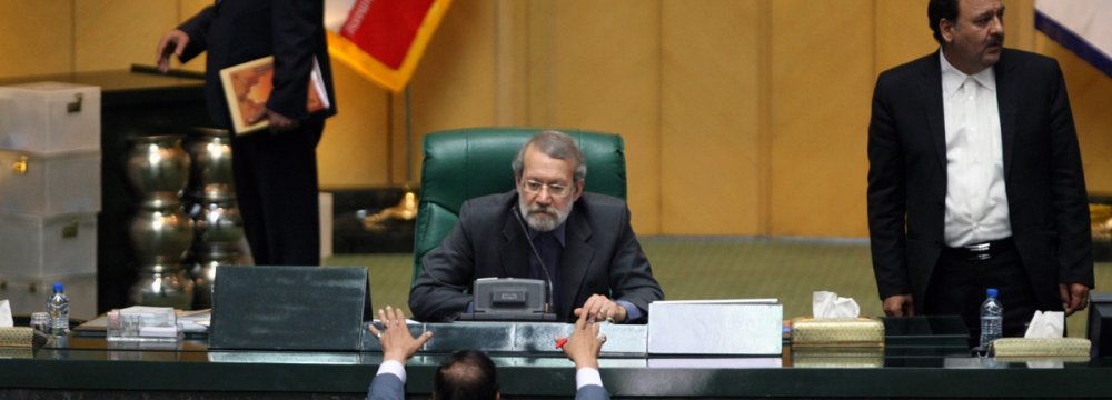 Larijani  Reelected  Majlis Speaker 