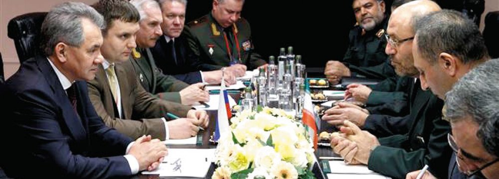 Tehran, Moscow Draft Military Coop. Plans