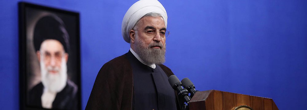 Rouhani: National Interest Best Served by JCPOA