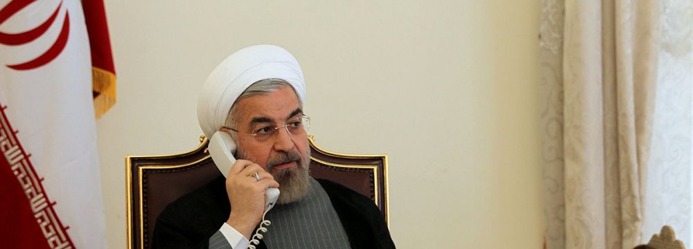 Rouhani Hails Return of Stability to Turkey