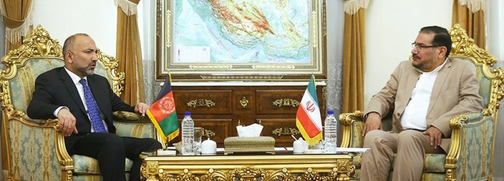 Call for Joint Strategies With Afghanistan