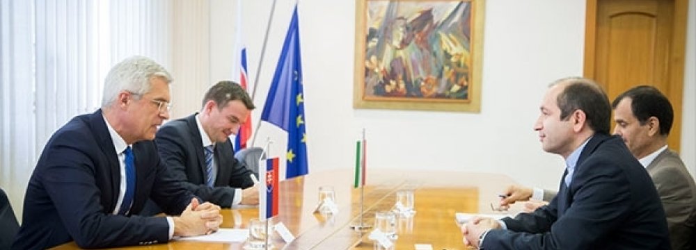 Iran, Slovakia Explore Better Relations 
