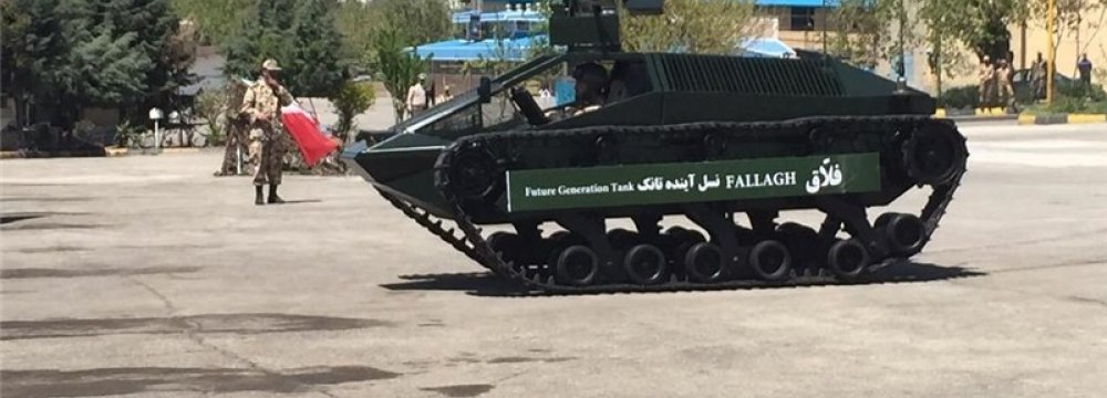 New Military Equipment Displayed