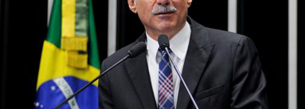 Brazil’s New Gov’t Loses Key Minister to Scandal