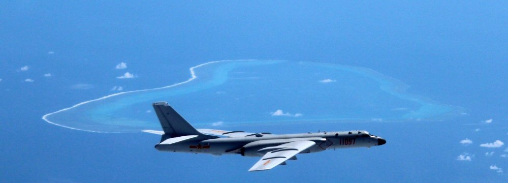 China Conducts Combat Patrols  Near Contested Islands