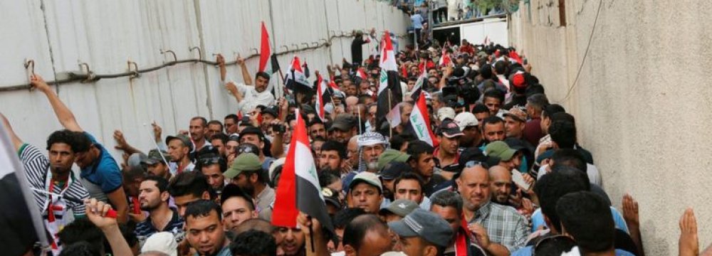 Abadi Orders Arrest of Parliament Protesters