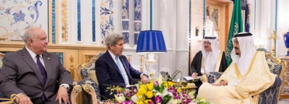 Kerry, Saudi King Discuss Fragile Truce in Syria