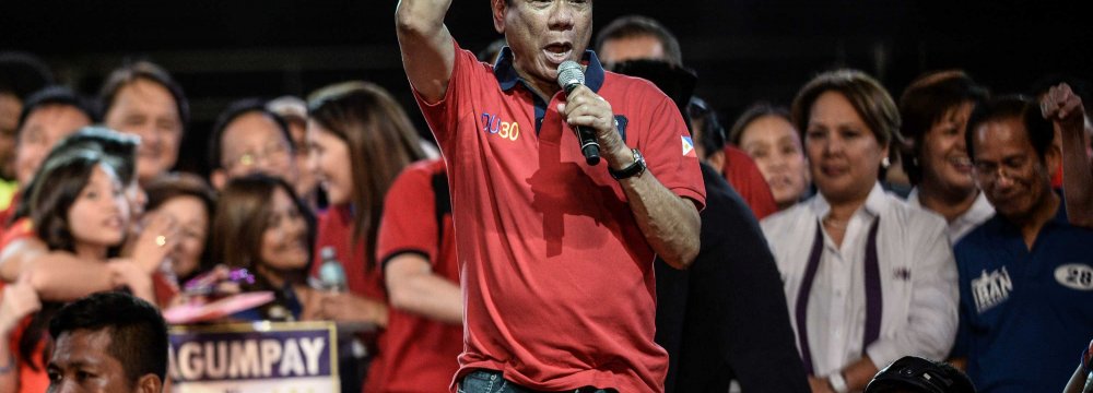Hardliner Duterte Wins Philippines Presidency