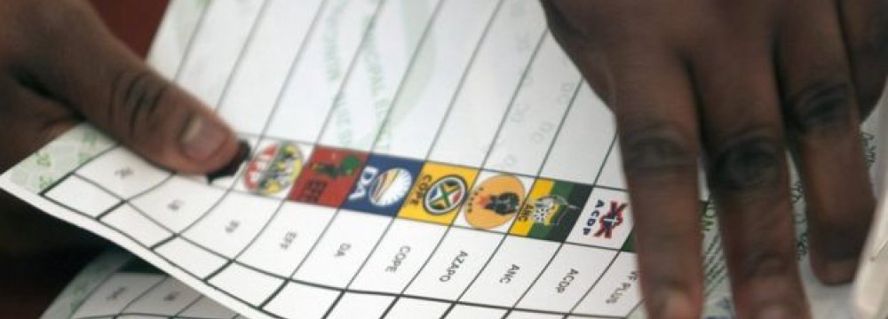 S. Africa’s ANC Set for Worst Elections Result