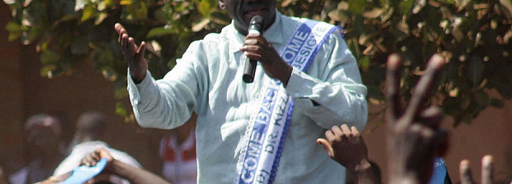 Uganda Opposition Leader Charged With Treason 