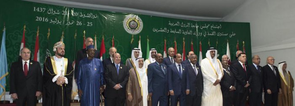 Most Leaders Shun Arab League Summit