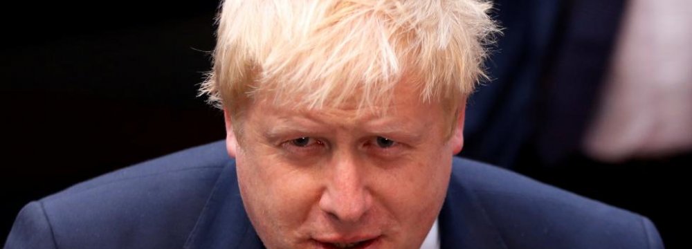 Britain’s Johnson Assures EU of Cooperation