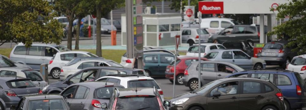 Fuel Shortages Hit France