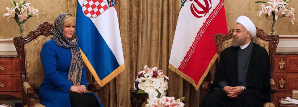 Croatia Could Link Iran to European Union
