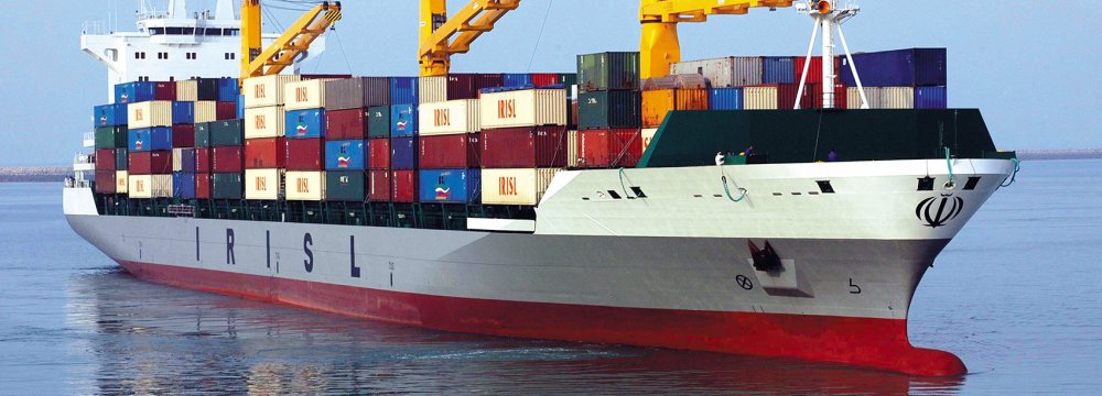 Iranian Container Ship Docks in South Korea