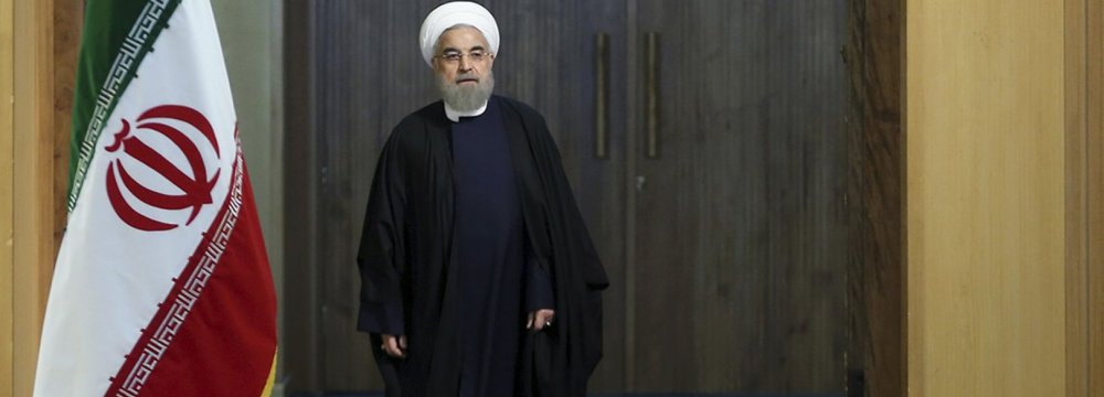 Rouhani inherited a country in turmoil from his conservative forerunners.