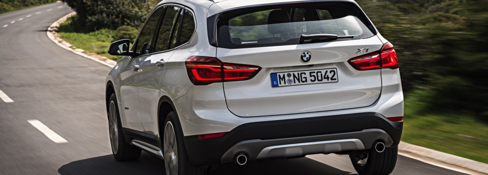 BMW X1 Unveiled  in Tehran 