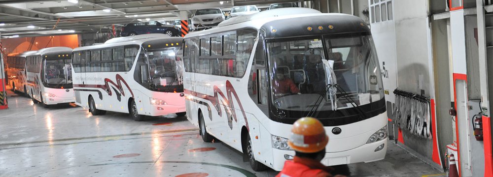 Two Bus Production Lines Stop Rolling