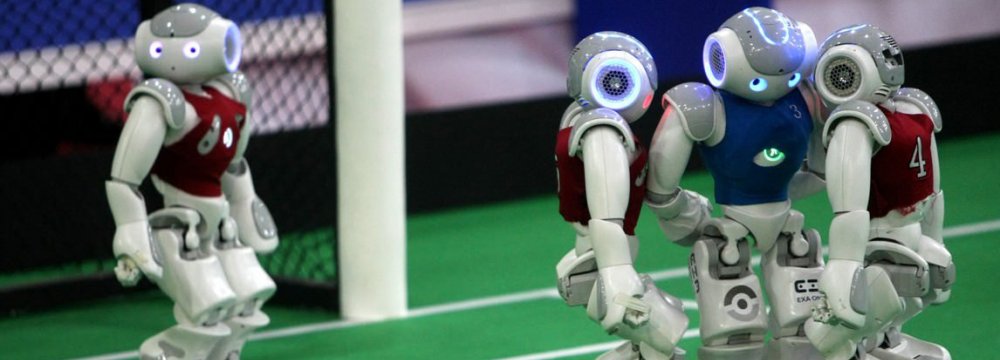 Aside from soccer, robots will vie for top position in other sports such as basketball, shooting and weight lifting.