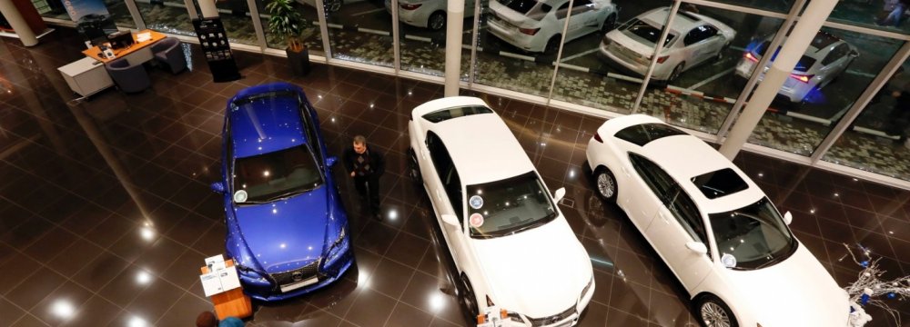 Russian Car Sales Down 10% in 2016