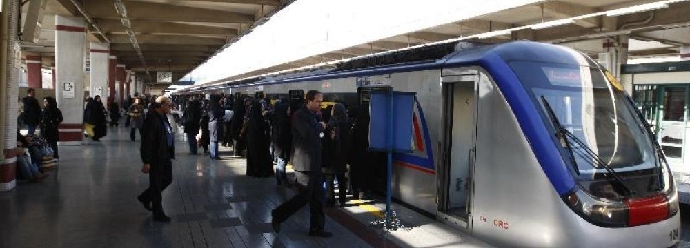 Tehran Subway Expansion on Track 