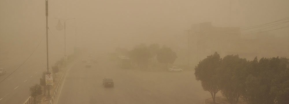 Dust Storms Batter Kurdestan