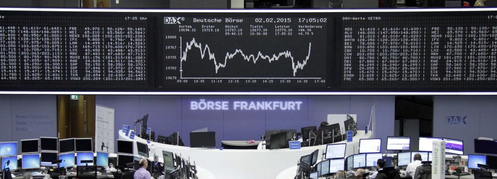 European  Stocks Higher 