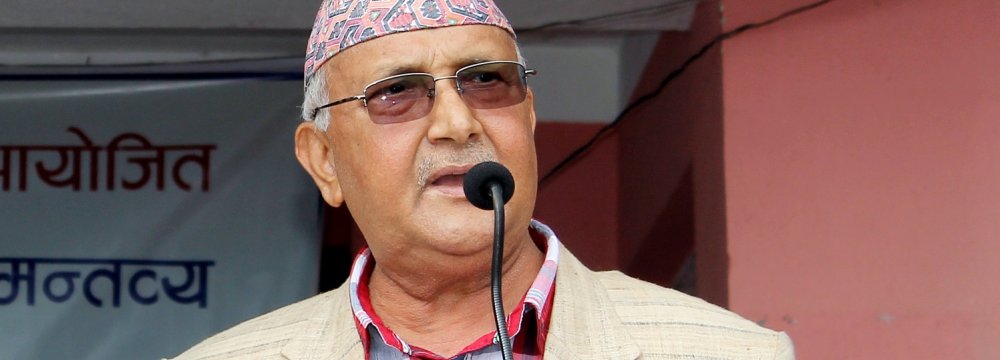 Nepal PM  Pledges Prosperity