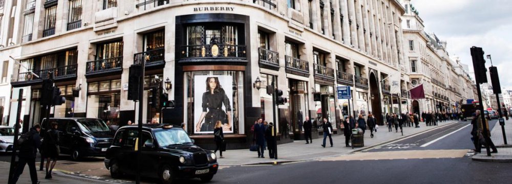 Warm weather boosted clothes sales and the pound’s plunge tempted overseas buyers to splash out on luxury items such as watches and jewelry.