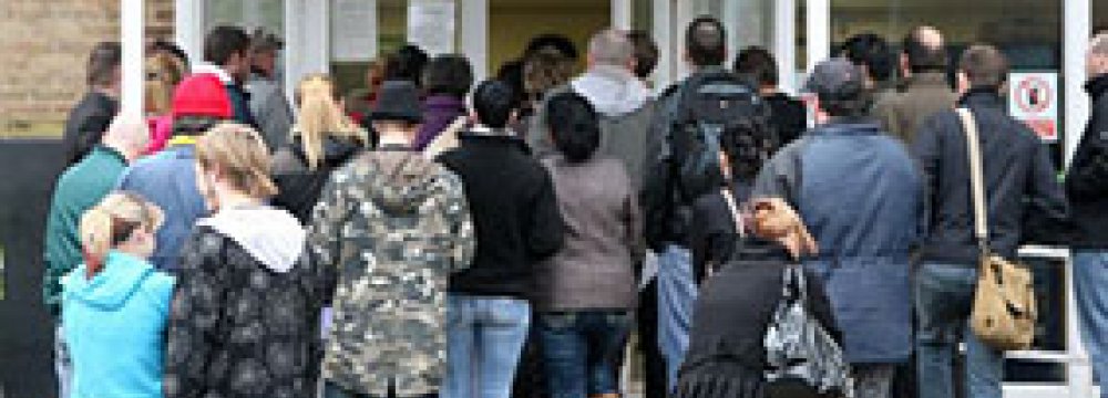 UK Jobless Rate Steady