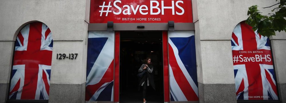 The demise of BHS, the high-street shop, has put 164 shops and almost 11,000 jobs at risk.