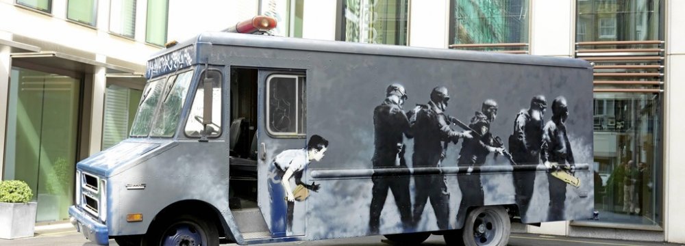 Warhol’s Mao, Banksy’s SWAT Van at Bonhams