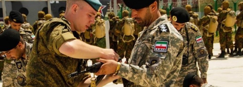 Iranian Forces to Participate in Int&#039;l Army Games  