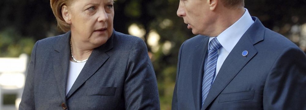 Merkel Accuses Russia of  “Creating Problems” in E. Europe