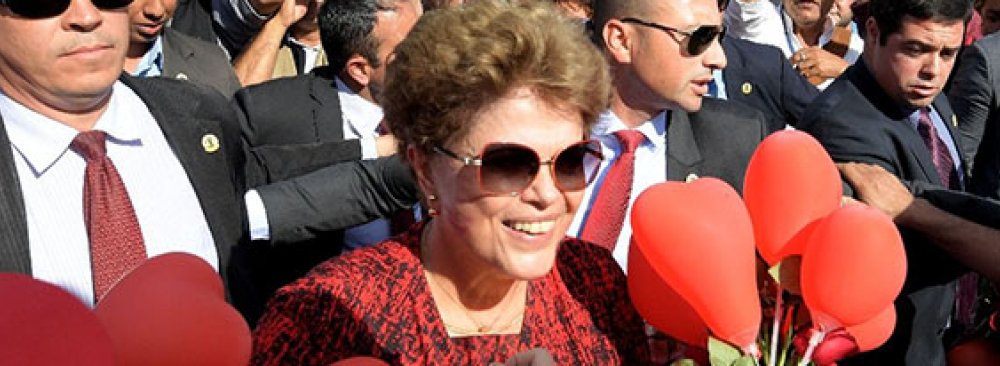 Rousseff Leaves Official Residence for Last Time