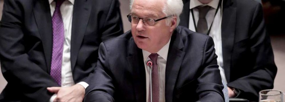 Russia Questions Report Blaming  Syria Gov’t for Gas Attacks