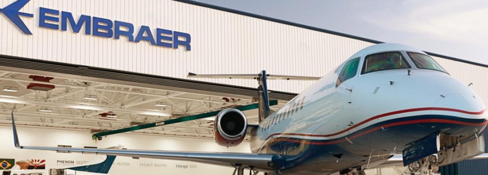 Embraer competes internationally with Canadian rival Bombardier for the title of third-largest airplane maker after Airbus and Boeing.
