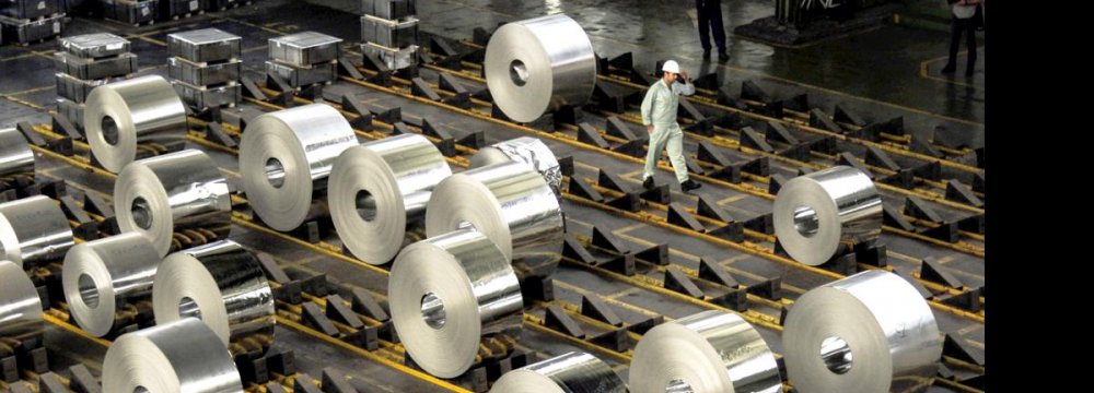 Steel and steel products made up the bulk of the export value with aggregated shipments of 2.95 million tons worth $1.29 billion.