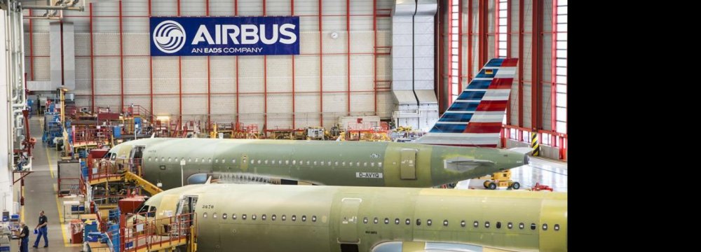 Iran Air signed agreements to buy 118 planes from the European consortium Airbus, estimated to be worth some €22.8 billion ($25 billion) earlier this year.