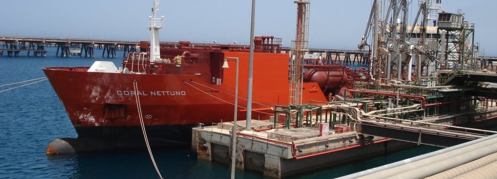 1st Libyan Oil Cargo in 2 Years