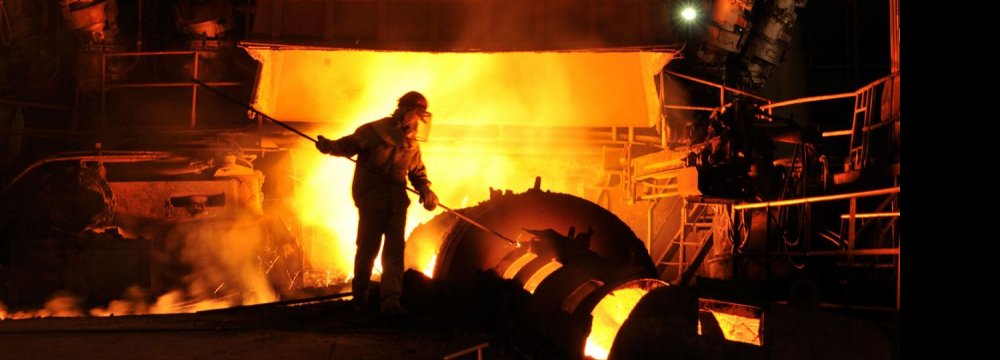 Steel mills around the world produced over 1.06 billion tons of the industrial material over the eight-month period to register a 0.9% fall year-on-year.